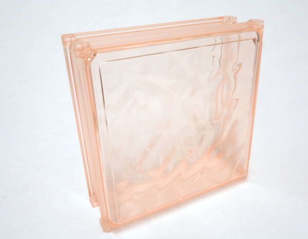 Pink acrylic block